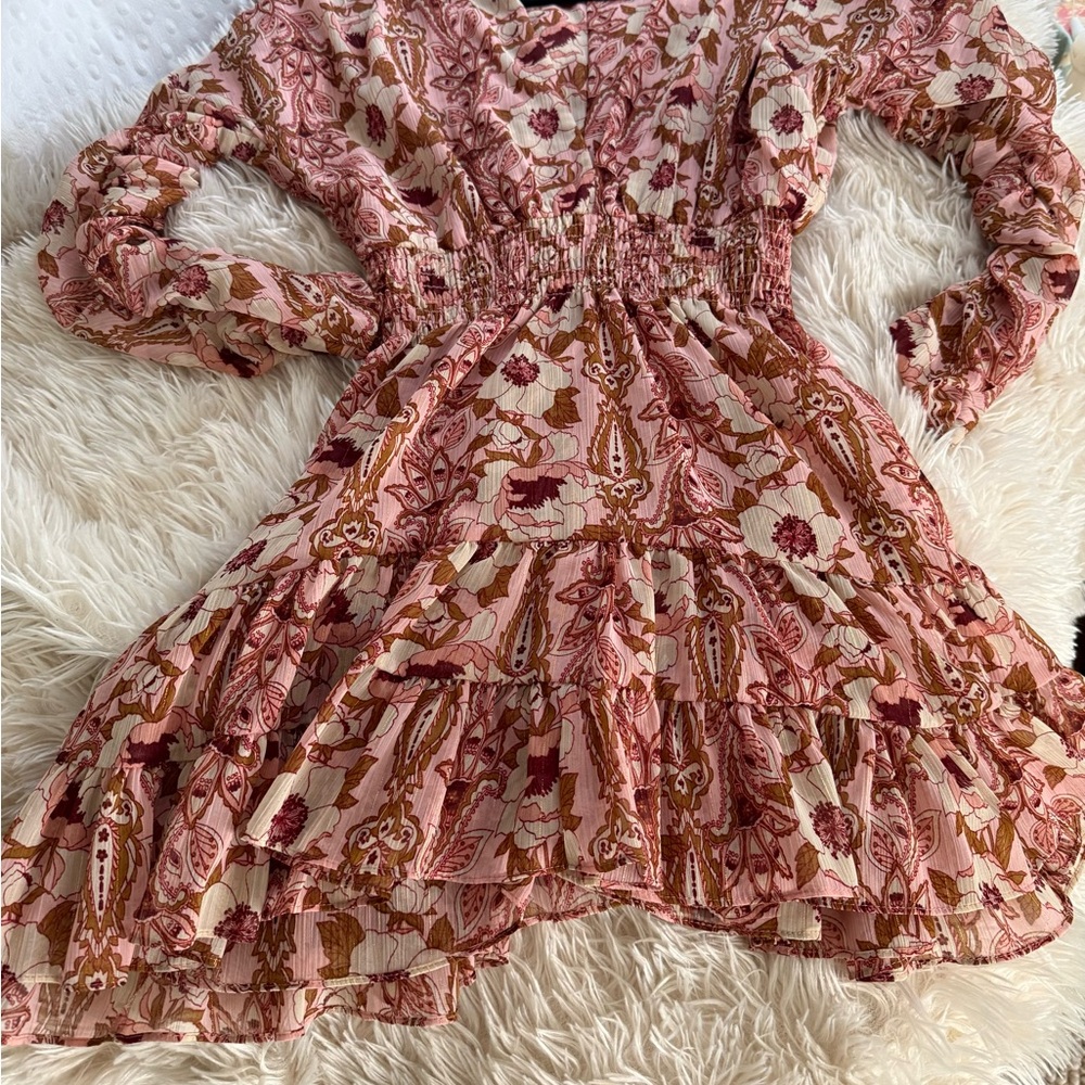 Floral Pink Dress